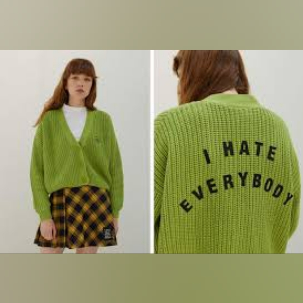 IN SEARCH OF Lazy Oaf x Daria cardigan